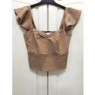 Tezenis pöttyös crop top