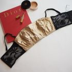 Intimissimi levehető pántos bőr top fazonú melltartó