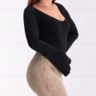 Tezenis hosszú ujjú bordázott body