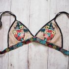 Tezenis hímzett tüll melltartó
