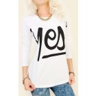 Hosszú ujjú pamut felső