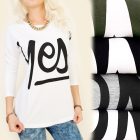 Hosszú ujjú pamut felső