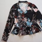 Tezenis virágmintás pamut peplum felső