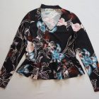 Tezenis virágmintás pamut peplum felső