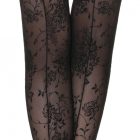 Calzedonia Party Collection csillámló tüll virágmintás harisnyanadrág