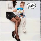 Calzedonia Disney Daisy Duck és Donald Duck harisnyanadrág