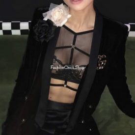 Intimissimi Sensual Darkness Bra/Top és bugyi szett