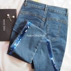 Calzedonia flitteres push up alakformáló farmernadrág