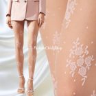 Calzedonia virágmintás tüll harisnyanadrág