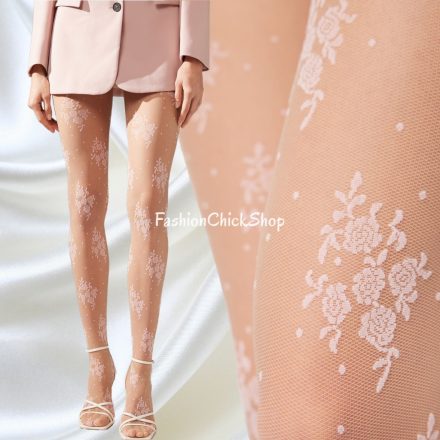 Calzedonia virágmintás tüll harisnyanadrág
