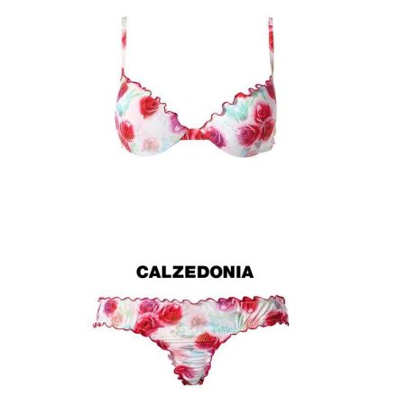 Calzedonia rózsamintás bikini