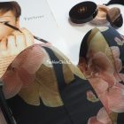 Intimissimi GIOIA levehető pántos push up melltartó Dark Orchid