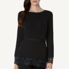 Intimissimi derekán megköthető hosszú ujjú modál top