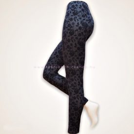 Calzedonia bársony virágmintás leggings