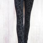 Calzedonia bársony virágmintás leggings