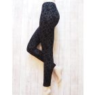 Calzedonia bársony virágmintás leggings