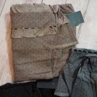 Hosszú ujjú gyapjú ruha