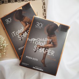   Calzedonia Total Shaper testformázó harisnyanadrág pöttyös