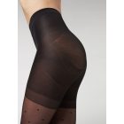 Calzedonia Total Shaper testformázó harisnyanadrág pöttyös