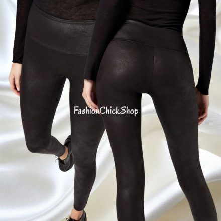 Calzedonia Total Shaper THERMAL VINTAGE Leather Effect alakformáló leggings