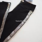 Calzedonia SHAPING alakformáló leggings fémes hatású oldalsávval