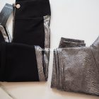 Calzedonia SHAPING alakformáló leggings fémes hatású oldalsávval