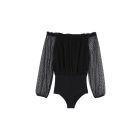 Tezenis hosszú ujjú tüll body