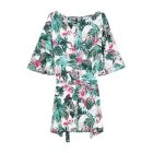 Tezenis rövid viszkóz ruha övvel