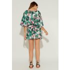 Tezenis rövid viszkóz ruha övvel