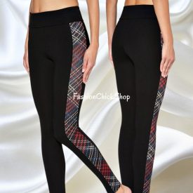 Calzedonia SHAPING alakformáló tartánmintás leggings