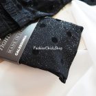 Calzedonia csillogó tüll harisnyanadrág bársony hatású pöttyökkel