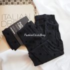 Calzedonia csillogó tüll harisnyanadrág bársony hatású pöttyökkel