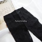 Calzedonia fekete csipke harisnyanadrág