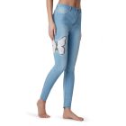 Calzedonia farmernadrág pillangóval és flitterrel
