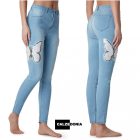 Calzedonia farmernadrág pillangóval és flitterrel