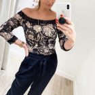 Intimissimi vállra húzható csipke body