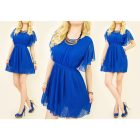 Plisszírozott rövid ruha