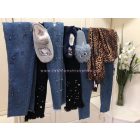 Calzedonia rátétes strech farmernadrág