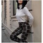 Calzedonia tartan mintás rugalmas leggings