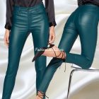 Calzedonia skinny bőrhatású rugalmas nadrág