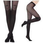 Calzedonia combzokni hatású harisnyanadrág kismalac mintával masnival