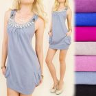 Kötött ruha gyöngy díszítéssel