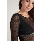 Tezenis hosszú ujjú tüll body