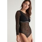 Tezenis hosszú ujjú tüll body