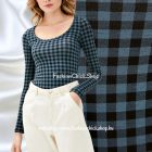 Tezenis hosszú ujjú top rugalmas viszkózból