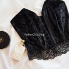 Intimissimi Black Velvet Bra/Top