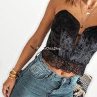 Intimissimi Black Velvet Bra/Top