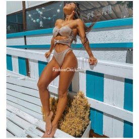 Tezenis Shiny Nude egyrészes fürdőruha