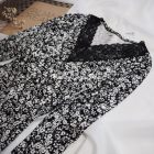 Tezenis hosszú ujjú top rugalmas viszkózból