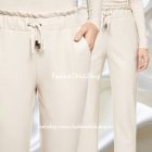 Calzedonia "paper bag" fazonú bőrhatású joggernadrág